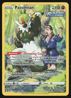 SWSH12: Silver Tempest Trainer Gallery Passimian #TG08/TG30 Pokemon Card - Image 1