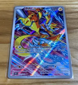 Zeraora 151/142 SV07: Stellar Crown Illustration Rare Pokemon Card - Image 1