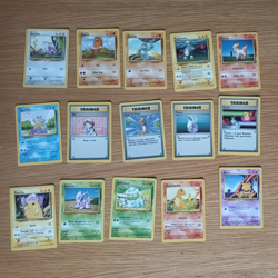 15 UK Pokemon Cards Base Set 1999 / Basic / No Doubles - Image 1