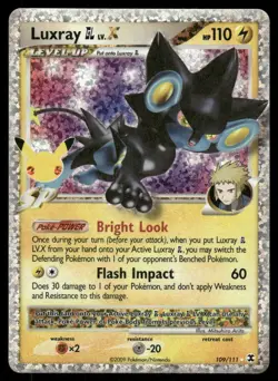 Pokemon Cards Luxray GL LV.X 109/111 Celebrations LP *1 - Image 1