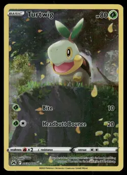 Pokemon Cards Turtwig GG31/GG70 Holo Crown Zenith Galarian Gallery Holo NM - Image 1