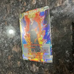 Trunks Might Born of Hope SR GOLD STAMP Foil Dragon Ball Super Card Game | NM - Image 2