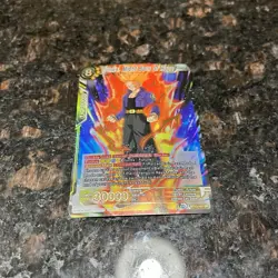 Trunks Might Born of Hope SR GOLD STAMP Foil Dragon Ball Super Card Game | NM - Image 4