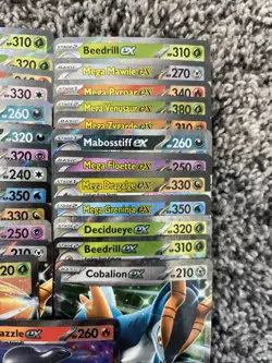 Pokemon Ex Card Lot 53 Cards - Image 2