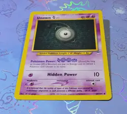 Unown Z 60/105 Neo Destiny Pokemon Card NM - Image 3