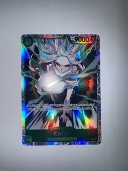 Carrot EB04-013 (SR) - The Azure Sea's Seven Super Rare Foil Card (NM+) - Image 1