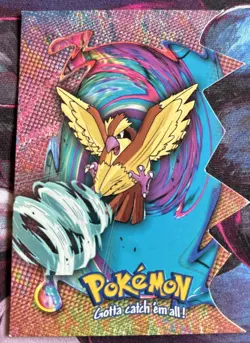 2000 Pokemon - Pidgey- Topps Die Cut Embossed Series 2 EV10 of 12 - Image 1
