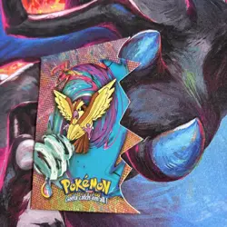 2000 Pokemon - Pidgey- Topps Die Cut Embossed Series 2 EV10 of 12 - Image 2