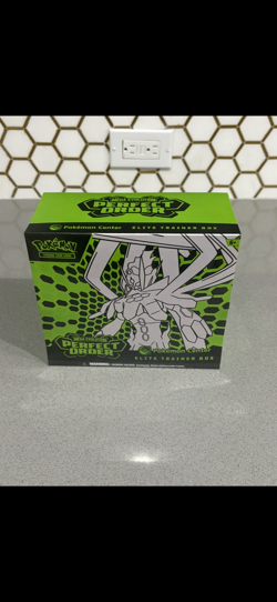 Pokemon Center Perfect Order Elite Trainer Box ETB FACTORY SEALED - Image 1
