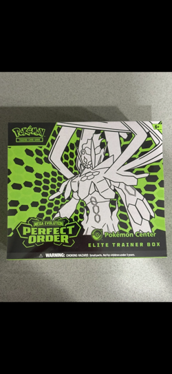 Pokemon Center Perfect Order Elite Trainer Box ETB FACTORY SEALED - Image 2