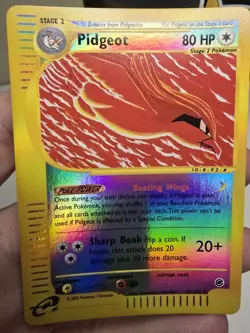 Pokemon Pidgeot EX Expedition 59/165 e-Reader Reverse Holo Rare Card NM-MT Clean - Image 2