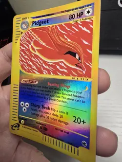 Pokemon Pidgeot EX Expedition 59/165 e-Reader Reverse Holo Rare Card NM-MT Clean - Image 5