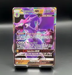 Naganadel GX 160/236 Unified Minds Holo Ultra Rare Pokemon TCG English 2019 - Image 1