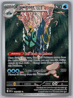 Clawitzer 141/132 - IR - NM - Mega Evolution - Pokemon TCG - Image 1