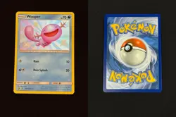 Wooper SV9/SV94 Shiny Rare Hidden Fates Shiny Vault Pokemon Card Near Mint - Image 3