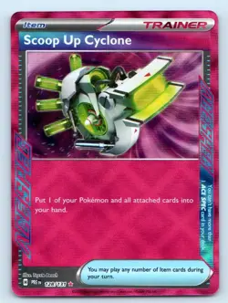Scoop Up Cyclone 162/167 ACE SPEC Rare Twilight Masquerade Pokemon Holo NM - Image 1