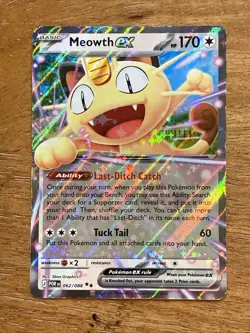 Meowth ex 062/088 – Pokemon TCG: ME03 Perfect Order (Holo) - Image 1