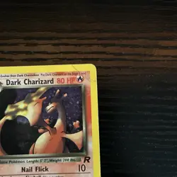 Dark Charizard 4/82 Pokemon Card TCG Team Rocket Holo MP-HP - Image 4