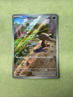 Paldean Wooper (102/094) IR~ Mint/NM Phantasmal Flames 2025 Full-Art Pokemon TCG - Image 1