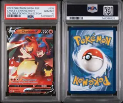 PSA 10 Gem Mint Lance’s Charizard V SWSH133 Pokemon TCG 2021 Sword And Shield - Image 3