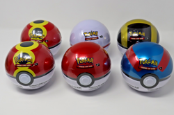 G25 Pokemon Pokeball Tins Costco Exclusive Factory Sealed 3 Packs - Random Ball - Image 1