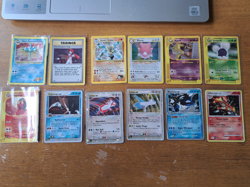 Pokemon Holo lot of 12 in MP/HP Condition from Various Vintage Releases - Image 1