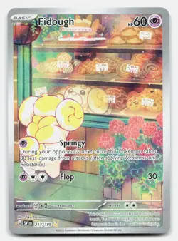 Fidough 213/198 Illustration Rare Scarlet & Violet Pokemon Holo NM - Image 1