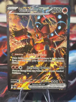 Pokemon 2025 SV Journey Together Volcanion EX 182/159 SIR Near Mint - Image 1