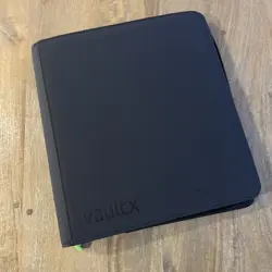 Vault X Black 12 Pocket Exo-Tec Zip Binder - New - VaultX - Pokemon Binder - Image 1