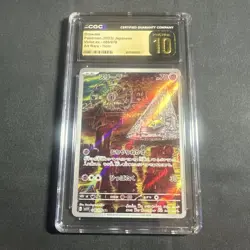 CGC Pristine 10 Drowzee 086/078 Sv1v Violet ex Art Rare Holo JP 2023 - Image 1
