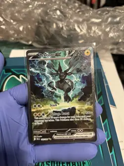 Pokemon TCG Zekrom EX SIR 166/086 Black Bolt English Pack Fresh - Image 1