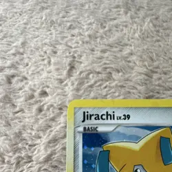 Pokemon TCG Jirachi 7/111 Rising Rivals Holo Rare 2009 - Image 3