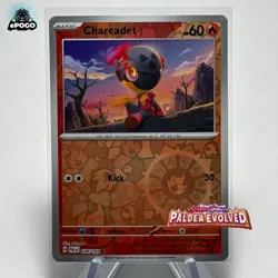 Charcadet 038/193 Reverse Holo Pokemon TCG: Paladea Evolved MINT SHIPS TODAY! - Image 1