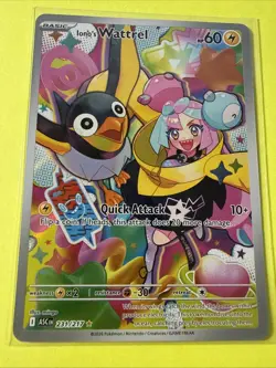 Iono's Wattrel 231/217 IR - ASC EN Ascended Heroes Pokemon - NM/M - Image 1