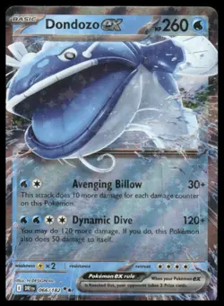 Pokemon SV10: Destined Rivals #066/182 Dondozo ex - Image 1