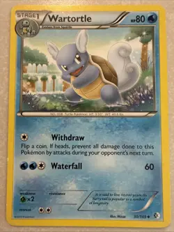 Pokemon Boundaries Crossed 30/149 Wartortle NM/ Mint - Image 1