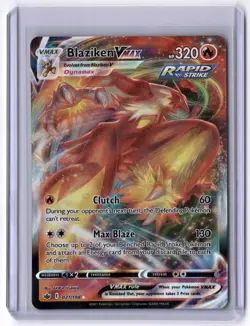 Blaziken VMAX 021/198 Ultra Rare Holo NM Pokemon SWSH06: Chilling Reign - Image 1