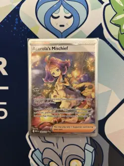 Acerola’s Mischief Pokemon Mega Evolution 183/132 SIR - Image 1