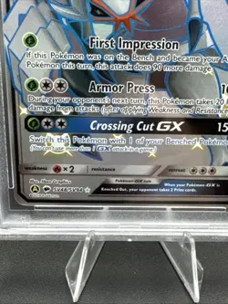 2019 POKEMON SUN & MOON HIDDEN FATES #SV48 FULL ART/GOLISOPOD GX PSA 10 GM MINT - Image 4