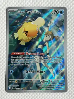 Pokemon TCG Misty's Psyduck Destined Rivals 193/182 Illustration Rare - Image 1