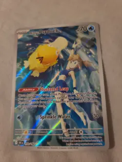 Pokemon TCG Misty's Psyduck Destined Rivals 193/182 Illustration Rare Card - Image 1