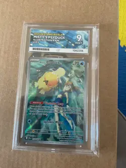 Pokemon TCG Misty's Psyduck Destined Rivals 193/182 Illustration Rare Ace 9 - Image 3
