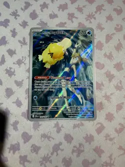 Pokemon TCG Misty's Psyduck Destined Rivals 193/182 Illustration Rare Card - Image 1