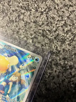 Pokemon TCG Misty's Psyduck Destined Rivals 193/182 Illustration Rare Card - Image 2
