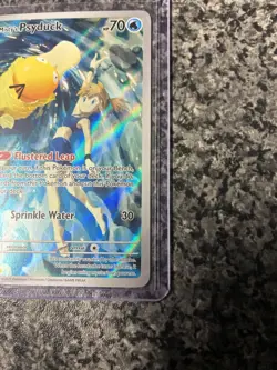 Pokemon TCG Misty's Psyduck Destined Rivals 193/182 Illustration Rare Card - Image 5