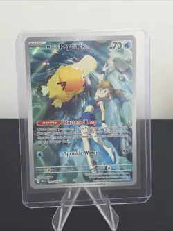 Pokemon TCG Misty's Psyduck Illustration Rare Destined Rivals 193/182 - Image 1