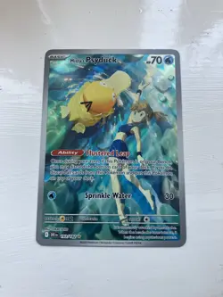 Pokemon TCG Misty's Psyduck Destined Rivals 193/182 Illustration Rare Card - Image 1