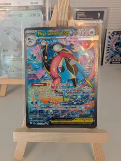 Mega Greninja EX - 116/086 - Chaos Rising SIR - Near Mint PSA 10 contender... - Image 2