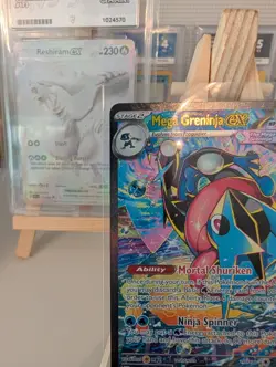 Mega Greninja EX - 116/086 - Chaos Rising SIR - Near Mint PSA 10 contender... - Image 4