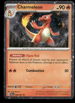 Charmeleon - (Cosmos Holo) Miscellaneous Cards & Products 008/091 Pokemon TCG - Image 1